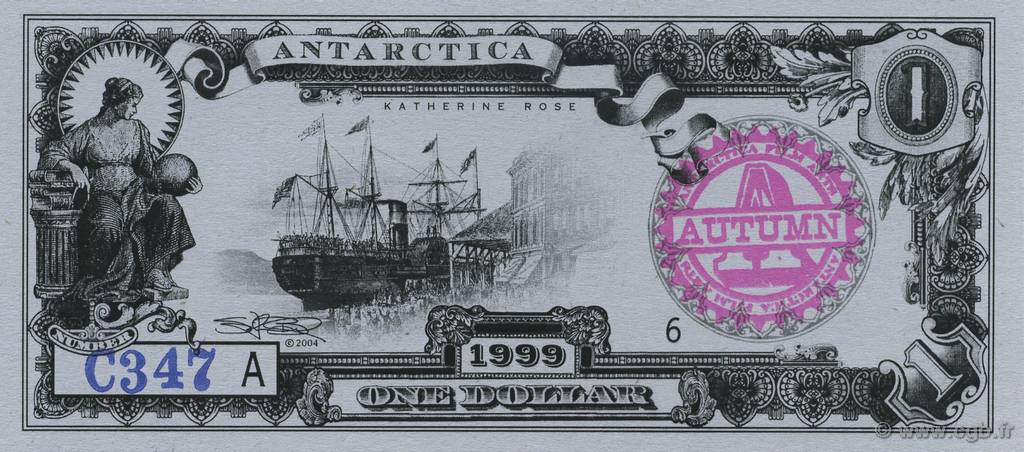 1 Dollar ANTARCTIQUE  1999  FDC