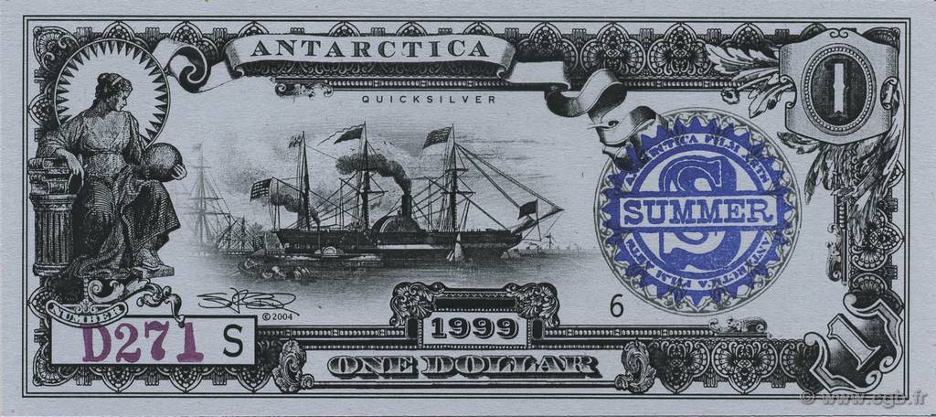 1 Dollar ANTARCTIC  1999  UNC