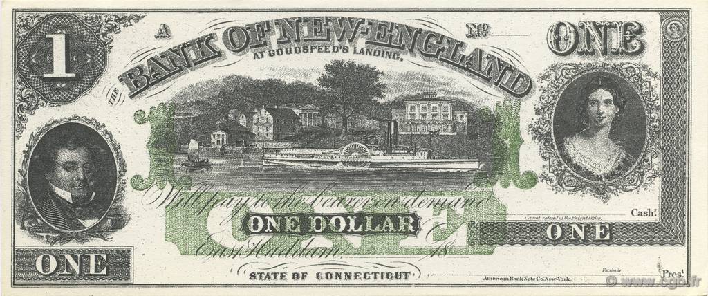 1 Dollar Non émis UNITED STATES OF AMERICA  1990  UNC