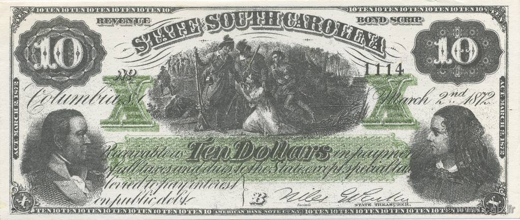10 Dollars Non émis UNITED STATES OF AMERICA  1990  UNC