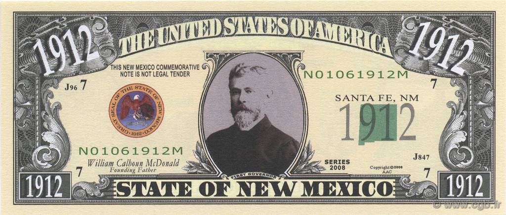 1 Dollar UNITED STATES OF AMERICA  2008  UNC