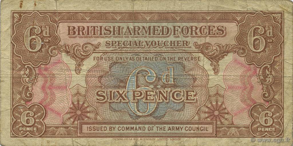 6 Pence ENGLAND  1946 P.M010 F