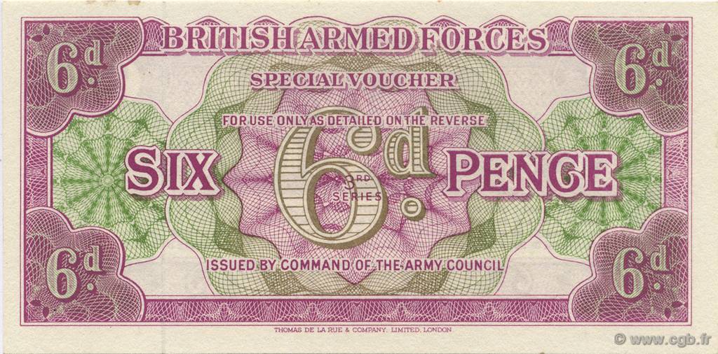 6 Pence ENGLAND  1956 P.M025 UNC-