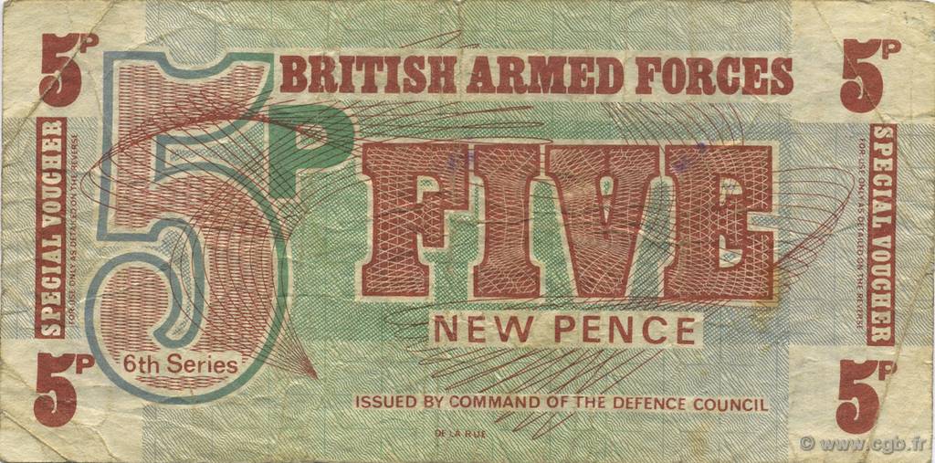 5 New Pence ANGLETERRE  1972 P.M044a TB