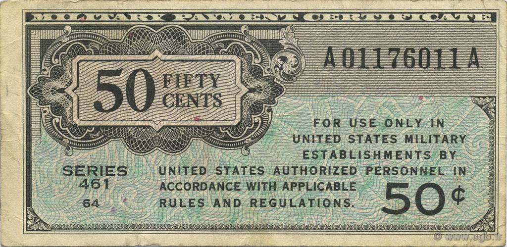 50 Cents STATI UNITI D AMERICA  1946 P.M004 q.BB