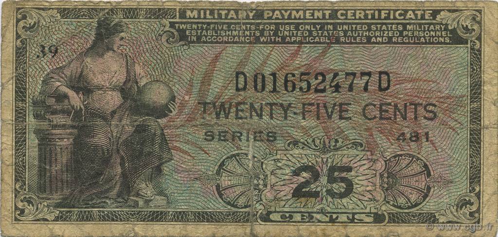 25 Cents UNITED STATES OF AMERICA  1951 P.M024 G