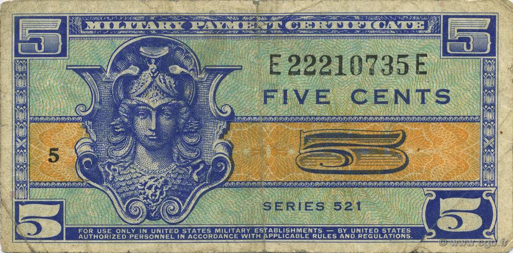 5 Cents STATI UNITI D AMERICA  1954 P.M029 MB