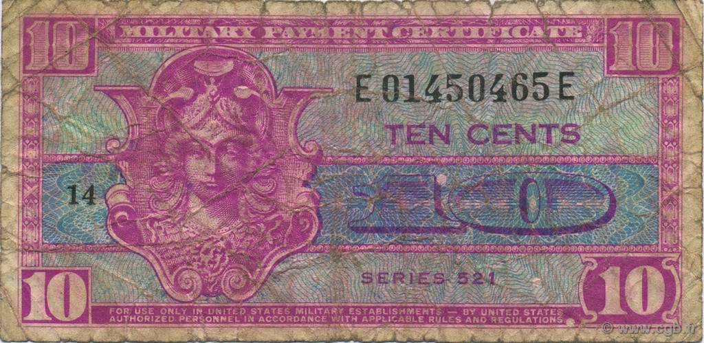 10 Cents ÉTATS-UNIS D AMÉRIQUE  1954 P.M030 B
