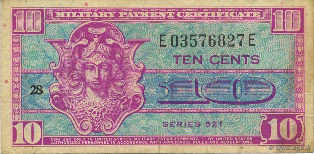 10 Cents ÉTATS-UNIS D AMÉRIQUE  1954 P.M030 TTB