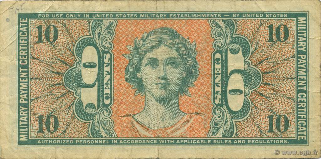 10 Cents UNITED STATES OF AMERICA  1958 P.M037 VF