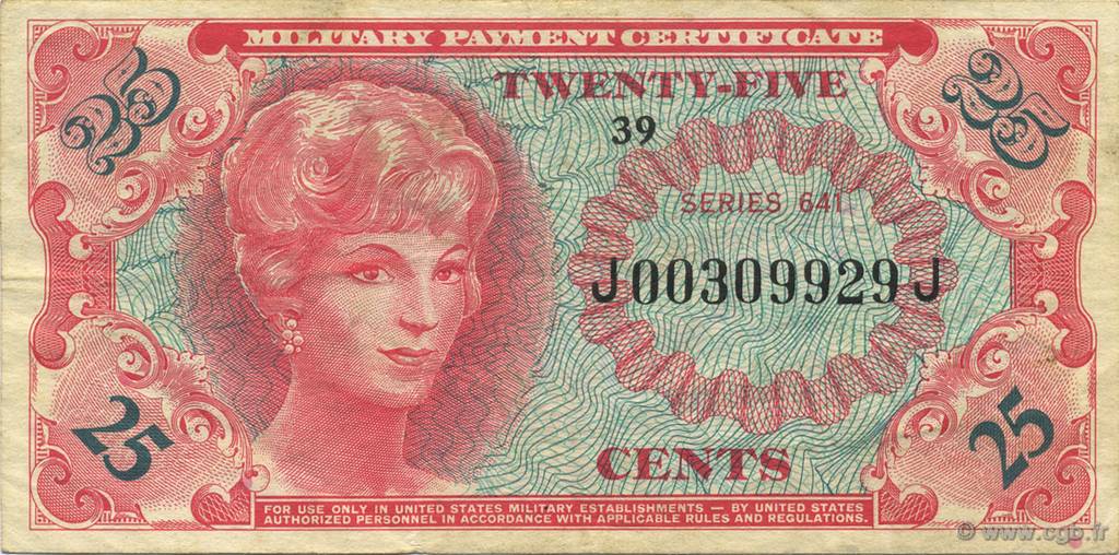 25 Cents UNITED STATES OF AMERICA  1965 P.M059 VF