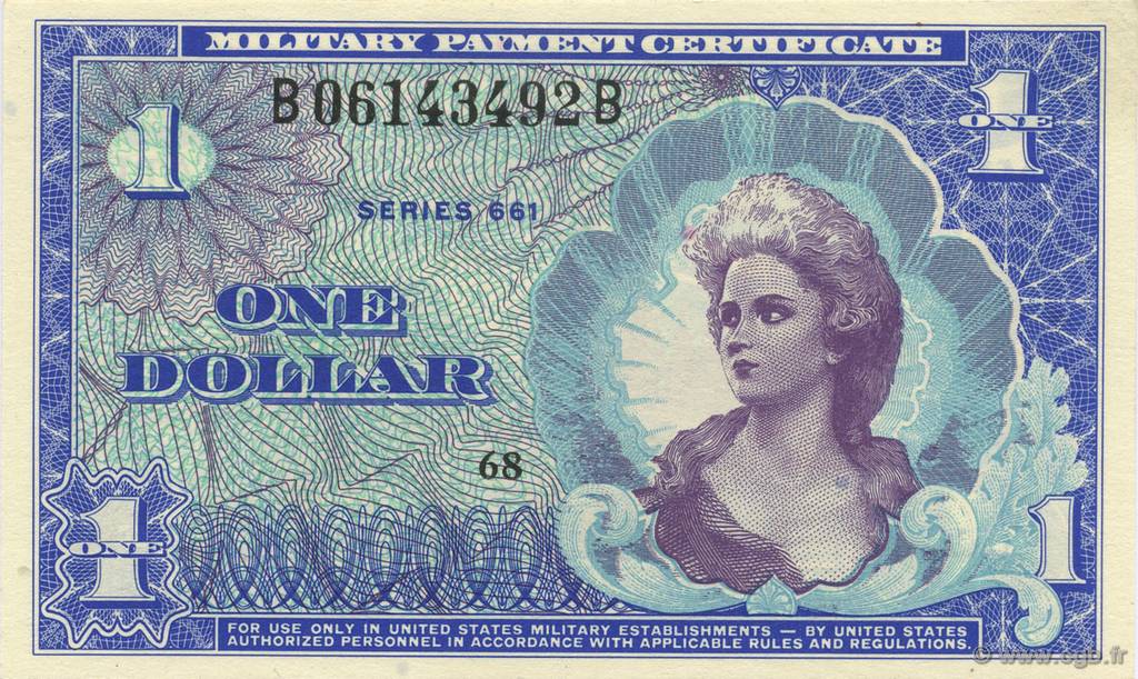 1 Dollar ÉTATS-UNIS D AMÉRIQUE  1968 P.M068 NEUF