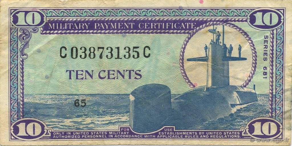 10 Cents ÉTATS-UNIS D AMÉRIQUE  1969 P.M076 TTB