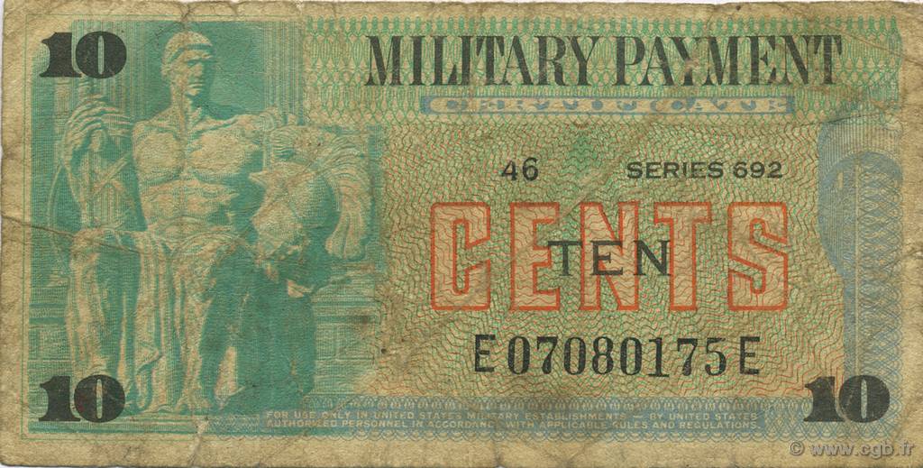 10 Cents STATI UNITI D AMERICA  1970 P.M092 B