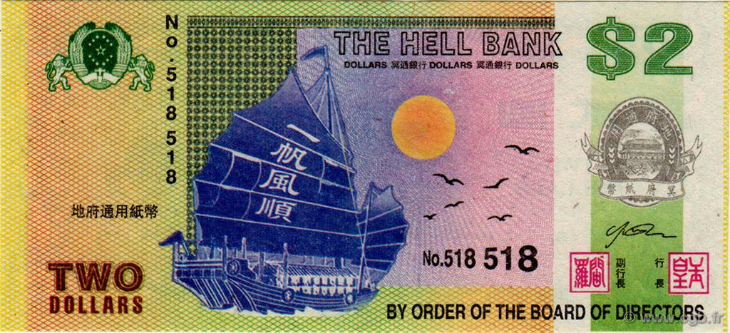 2 Dollars CHINA  2008  ST