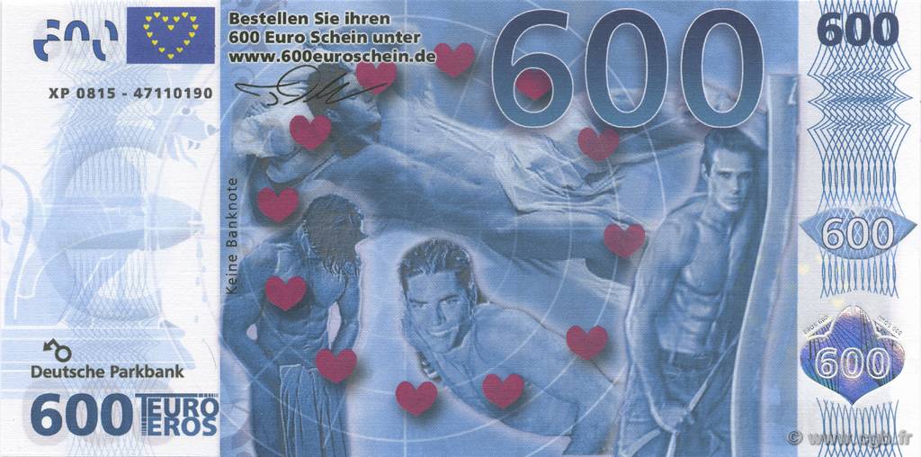 600 Euro EUROPA  2005  ST