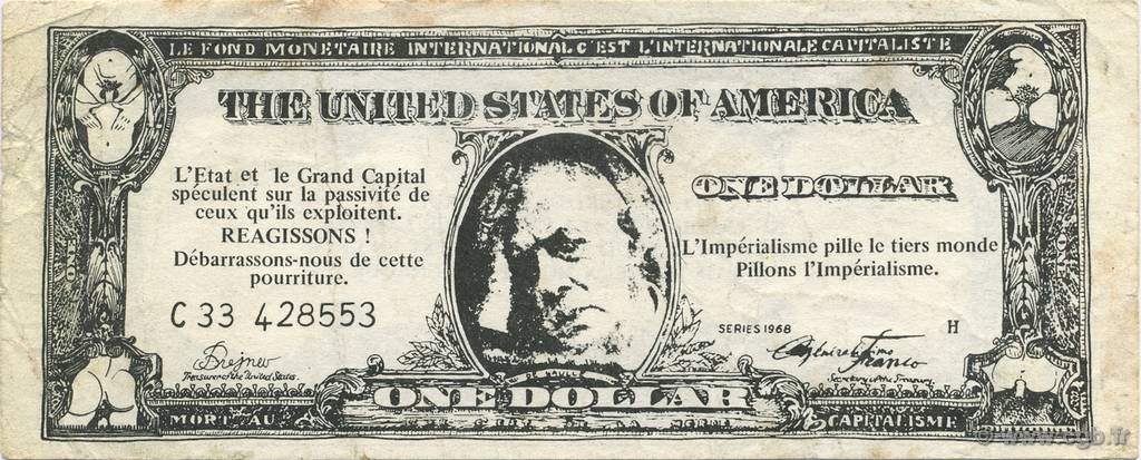 1 Dollar FRANCE regionalism and various  1968  VF