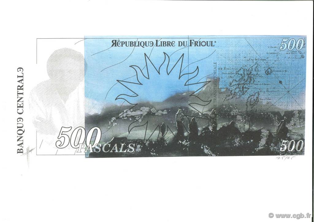 500 Pascals FRANCE régionalisme et divers  1998  NEUF
