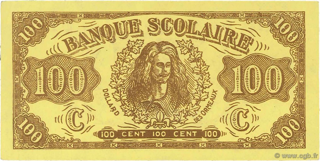 100 Dollars CANADá
  1920  SC