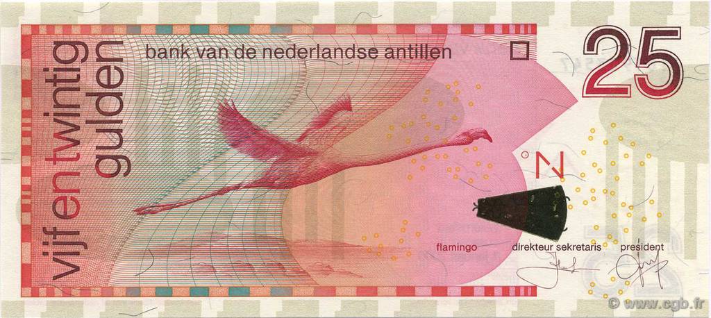 25 Gulden ANTILLES NÉERLANDAISES  2006 P.29d NEUF