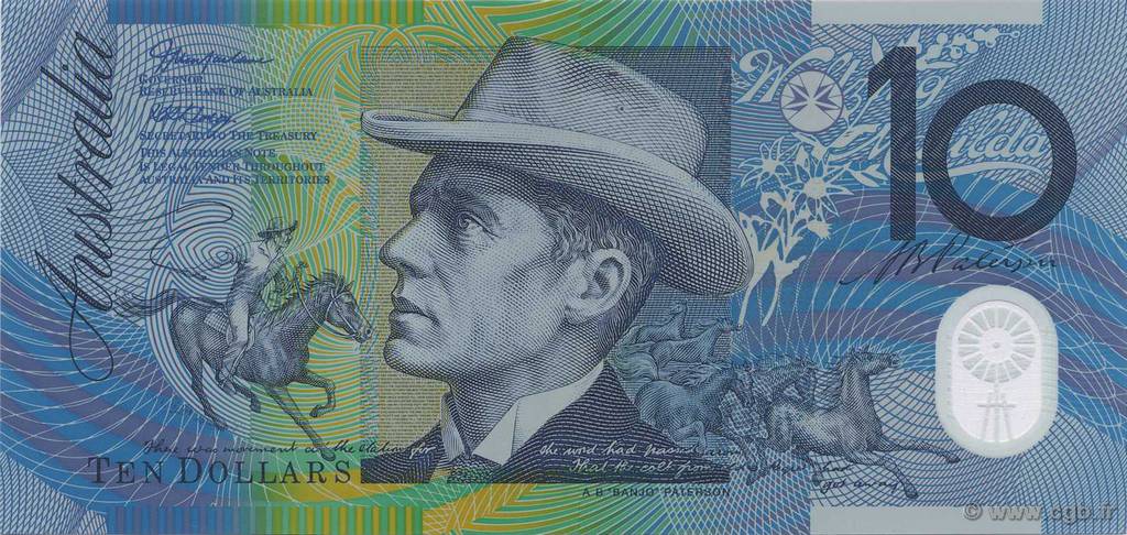 10 Dollars AUSTRALIA  2003 P.58b UNC