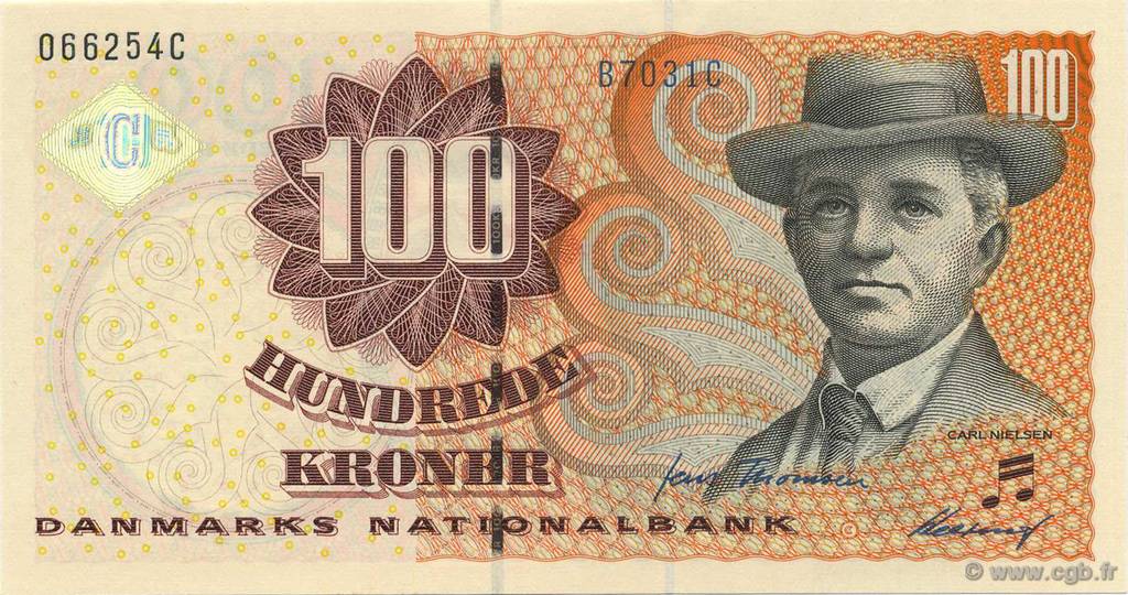 100 Kroner DÄNEMARK  2003 P.061b ST