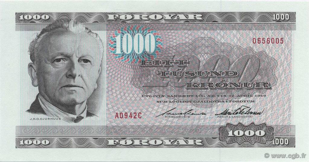 1000 Kroner ÎLES FEROE  1994 P.23e pr.NEUF