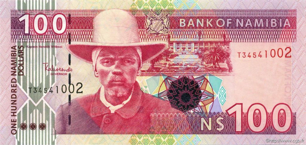 100 Dollars NAMIBIA  1999 P.09b XF