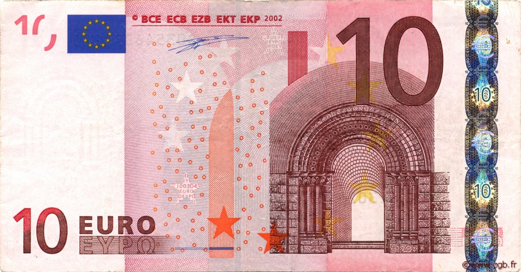 10 Euro EUROPA  2002 €.110.06 MBC