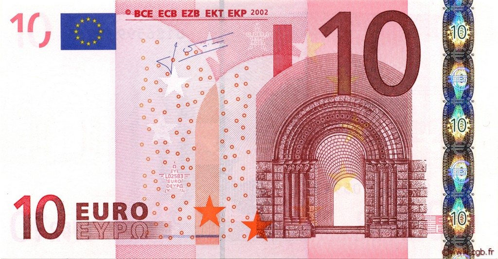 10 Euro EUROPA  2002 €.110.20 FDC