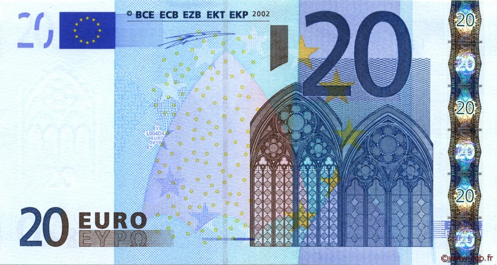 20 Euro EUROPA  2002 €.120.11 AU
