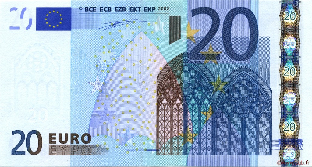 20 Euro EUROPA  2002 €.120.11 EBC+