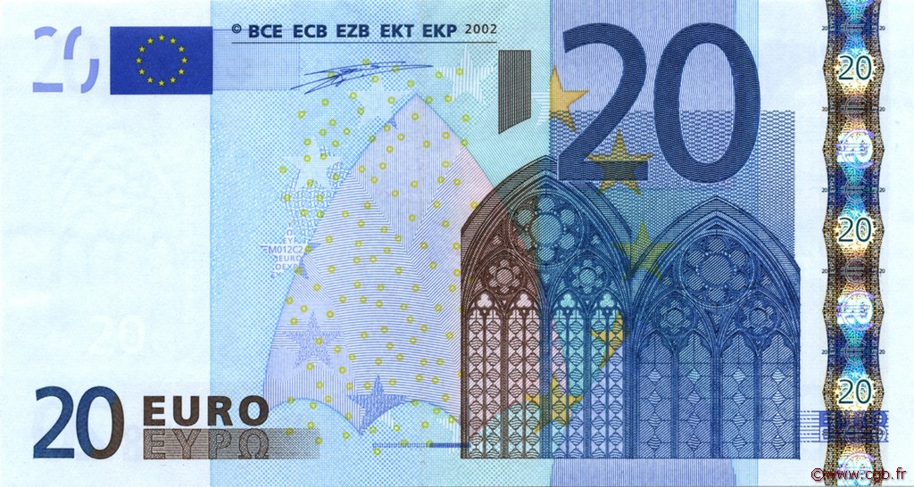 20 Euro EUROPA  2002 €.120.12 SC+