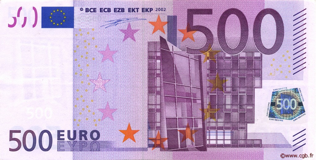 500 Euro EUROPA  2002 €.160.09 XF+