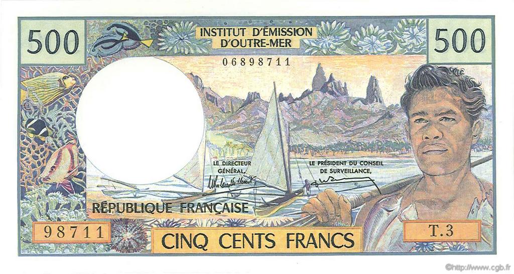 500 Francs  TAHITI  1985 P.25d NEUF