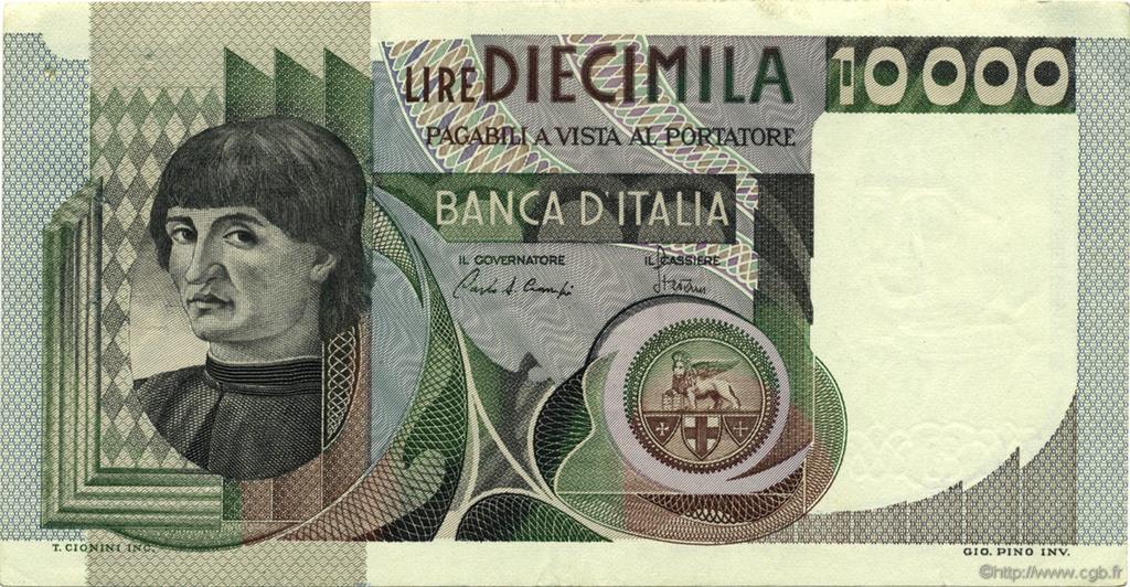 10000 Lire ITALIA  1982 P.106b SPL+