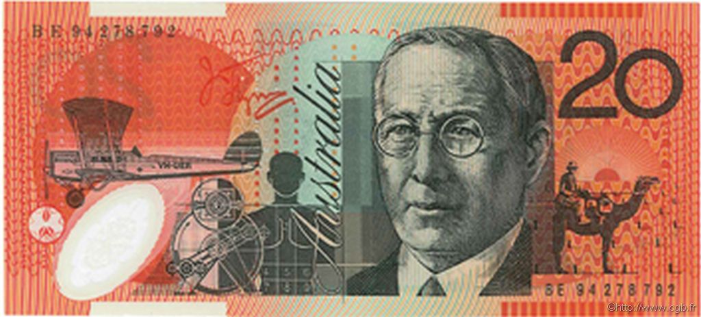 20 Dollars AUSTRALIA  1994 P.53a FDC