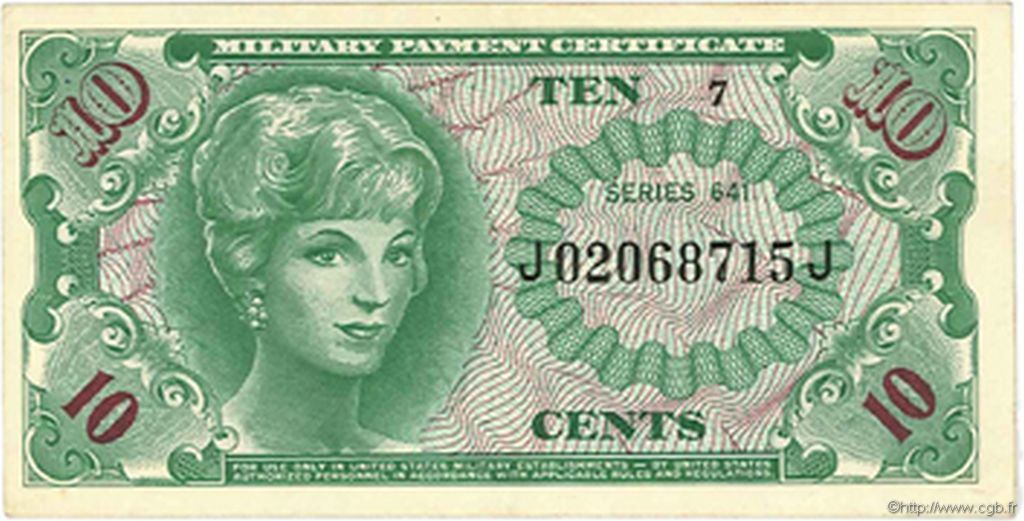 10 Cents ESTADOS UNIDOS DE AMÉRICA  1965 P.M058 EBC+