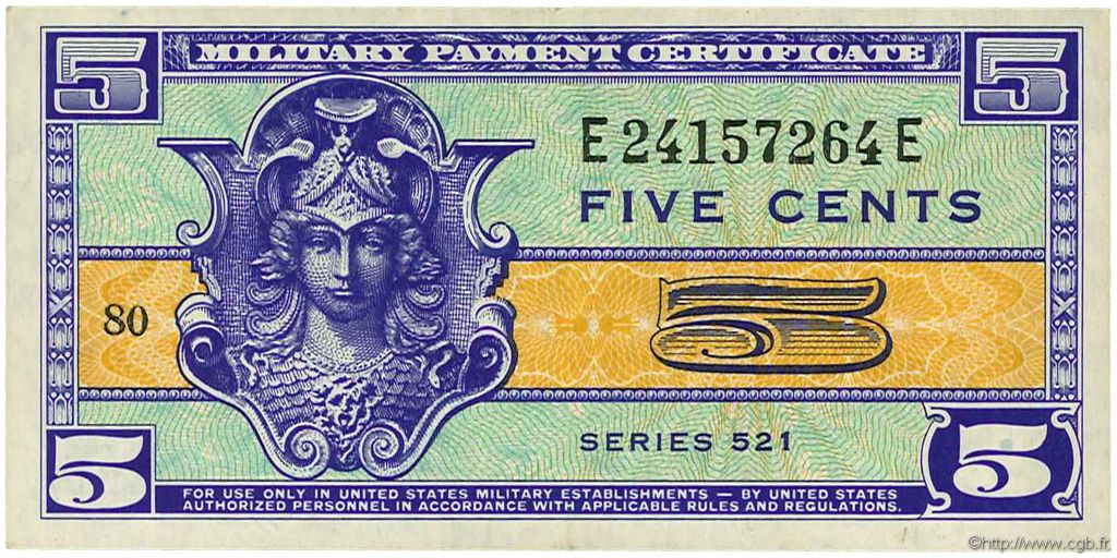 5 Cents STATI UNITI D AMERICA  1954 P.M029 q.SPL