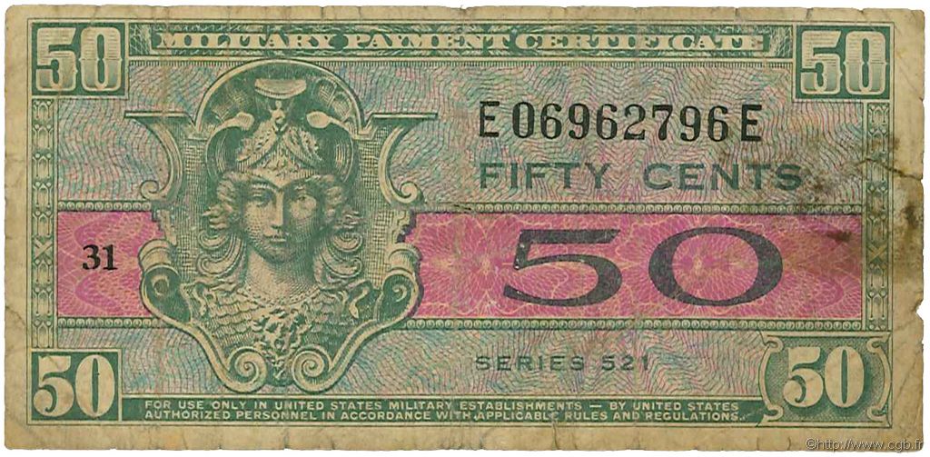 50 Cents UNITED STATES OF AMERICA  1954 P.M032 VG
