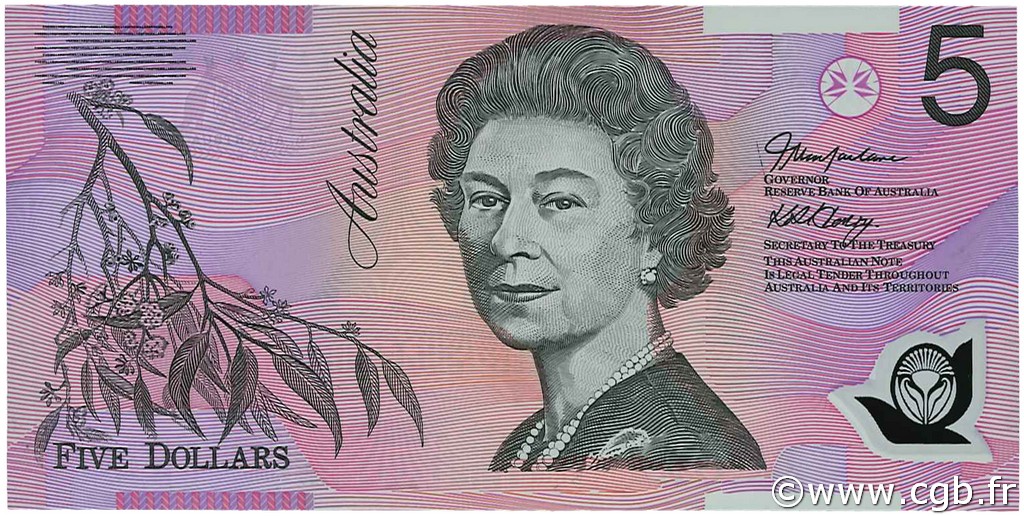 5 Dollars Commémoratif AUSTRALIA  2005 P.57c UNC