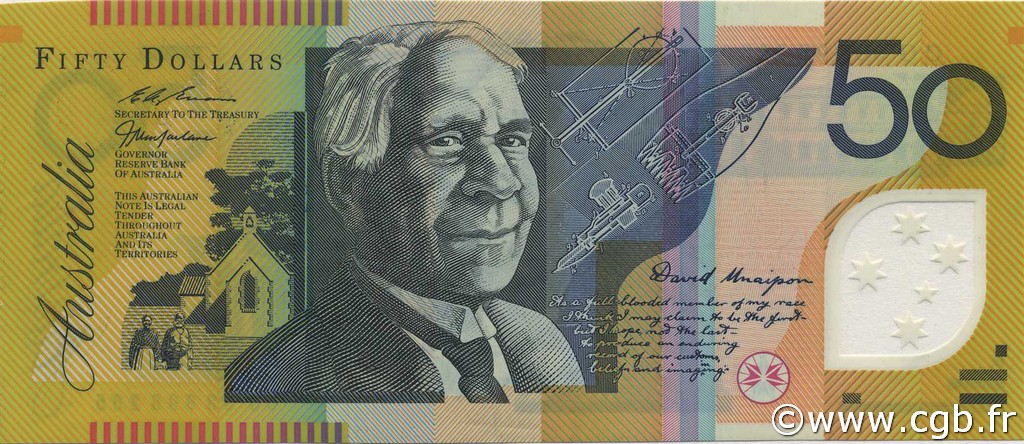 50 Dollars AUSTRALIA  1996 P.54b AU