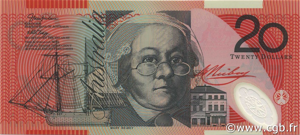 20 Dollars AUSTRALIA  2003 P.59 UNC