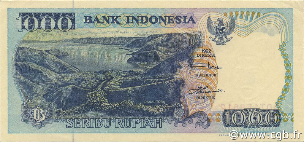 1000 Rupiah INDONÉSIE  1994 P.129c pr.NEUF