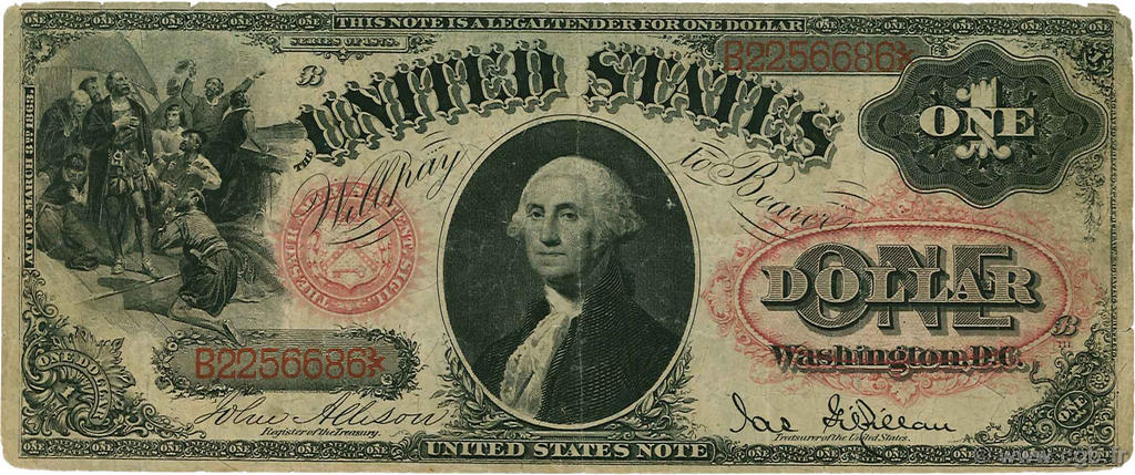 1 Dollar ÉTATS-UNIS D AMÉRIQUE  1878 P.165 TB