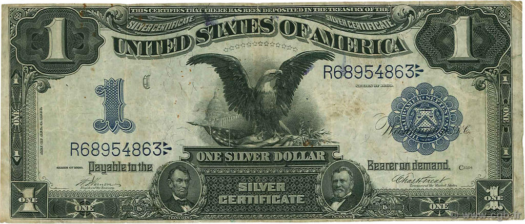1 Dollar ÉTATS-UNIS D AMÉRIQUE  1899 P.338b TTB