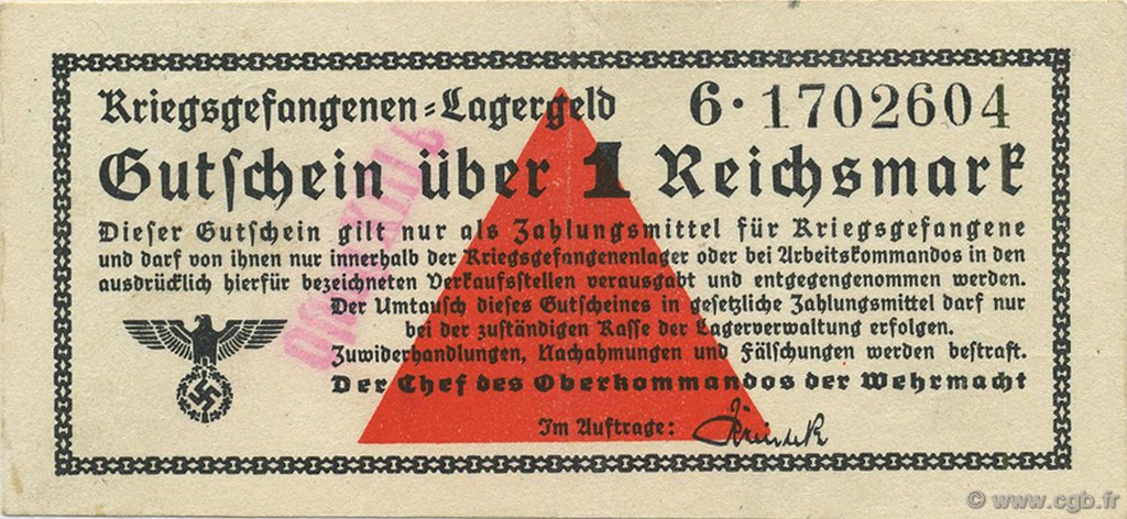 1 Reichsmark ALLEMAGNE  1939 R.518 TTB+