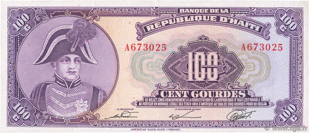 100 Gourdes HAÏTI  1979 P.236a EBC