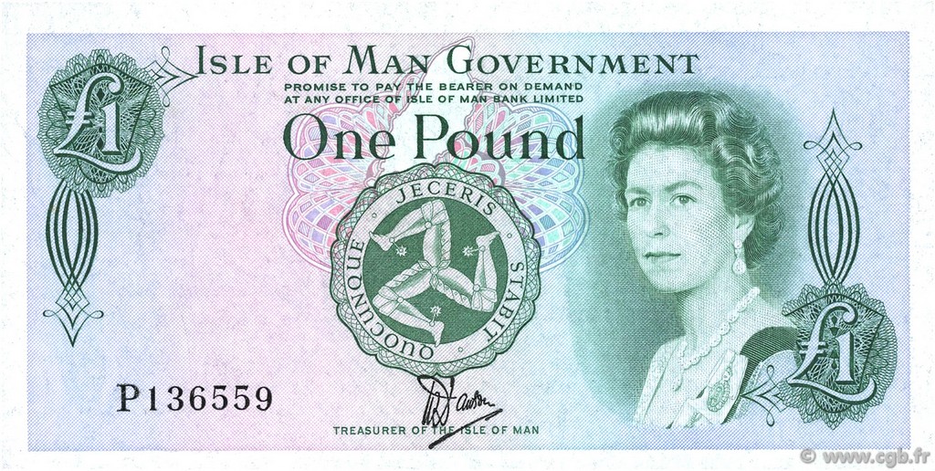 1 Pound ÎLE DE MAN  1983 P.38a EBC