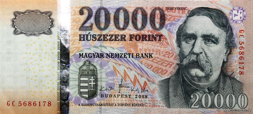 20000 Forint UNGHERIA  2008 P.201a SPL